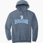 BARTLESVILLE HIGH SCHOOL BRUINS <span class="pdp-name-mascot">BARTLESVILLE BRUINS</span> Comfort Colors Adult Ring Spun Hooded Sweatshirt Front Thumbnail