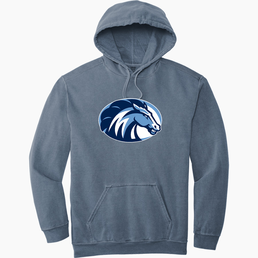 MEADOWDALE HIGH SCHOOL MAVERICKS <span class="pdp-name-mascot">MEADOWDALE MAVERICKS</span> Comfort Colors Adult Ring Spun Hooded Sweatshirt