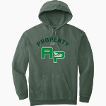 Arbor Prep High School GATORS <span class="pdp-name-mascot">Arbor Prep GATORS</span> Comfort Colors Men's Ring Spun Hooded Sweatshirt Front Thumbnail