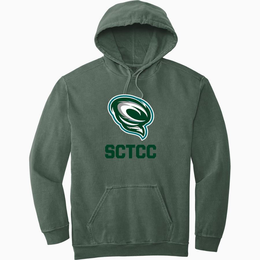 SCTCC Cyclones Online Apparel Store <span class="pdp-name-mascot">St Cloud Cyclones</span> Comfort Colors Adult Ring Spun Hooded Sweatshirt