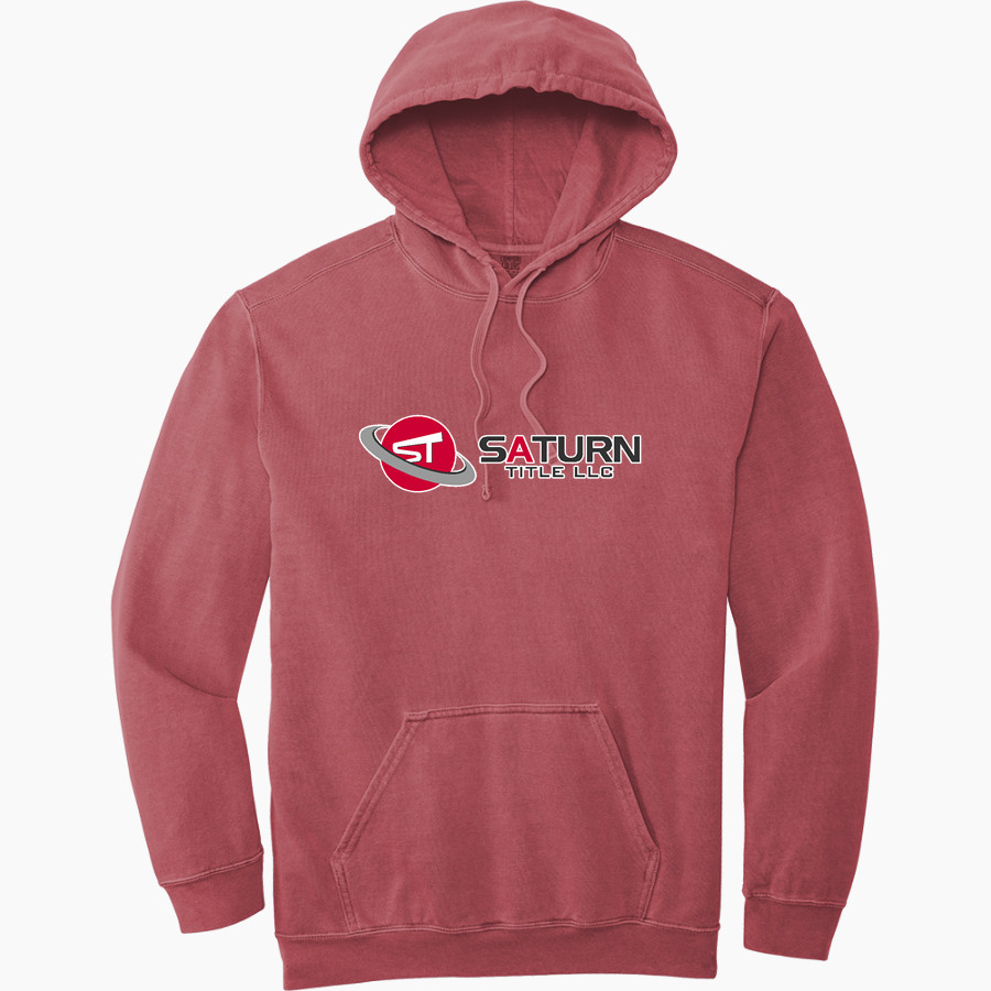 Saturn Title LLC Saturn Title <span class="pdp-name-mascot">Saturn Title LLC</span> Comfort Colors Adult Ring Spun Hooded Sweatshirt