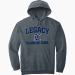 Legacy Eagles <span class="pdp-name-mascot">Legacy Charter Eagles</span> Comfort Colors Adult Ring Spun Hooded Sweatshirt Front Thumbnail