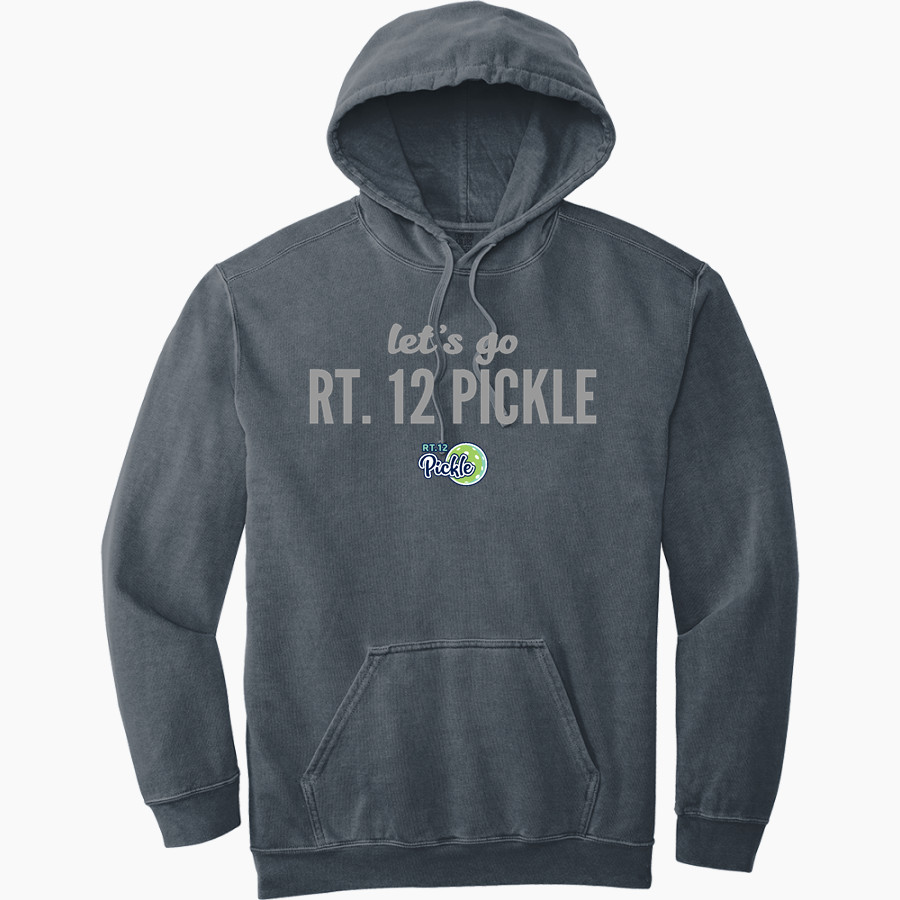 Rt. 12 Pickle Rt. 12 Pickle <span class="pdp-name-mascot">Rt. 12 Pickle</span> Comfort Colors Adult Ring Spun Hooded Sweatshirt