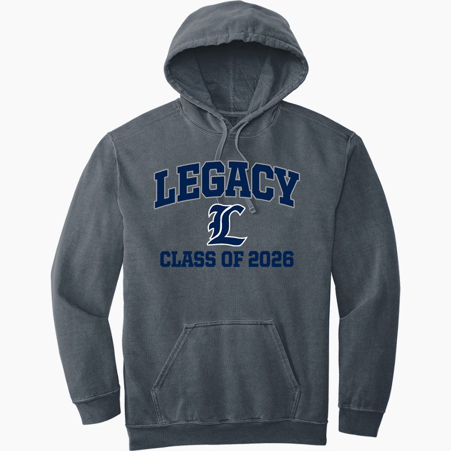 Legacy Eagles <span class="pdp-name-mascot">Legacy Charter Eagles</span> Comfort Colors Adult Ring Spun Hooded Sweatshirt