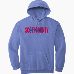 Scott County Cardinals <span class="pdp-name-mascot">Scott County Cardinals</span> Comfort Colors Adult Ring Spun Hooded Sweatshirt Front Thumbnail