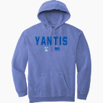 YANTIS HIGH SCHOOL OWLS <span class="pdp-name-mascot">YANTIS OWLS</span> Comfort Colors Adult Ring Spun Hooded Sweatshirt Front Thumbnail
