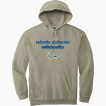 ROBERTO CLEMENTE HIGH SCHOOL WILDCATS <span class="pdp-name-mascot">ROBERTO CLEMENTE WILDCATS</span> Comfort Colors Adult Ring Spun Hooded Sweatshirt Front Thumbnail