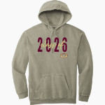 Omro School District Sideline Store <span class="pdp-name-mascot">OMRO FOXES</span> Comfort Colors Adult Ring Spun Hooded Sweatshirt Front Thumbnail
