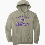 West Ashley Wildcats <span class="pdp-name-mascot">West Ashley Wildcats</span> Comfort Colors Adult Ring Spun Hooded Sweatshirt Front Thumbnail