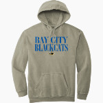 <span class="pdp-name-mascot">Bay City Blackcats</span> Comfort Colors Adult Ring Spun Hooded Sweatshirt Front Thumbnail