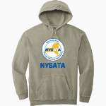 New York State Athletic Trainers' Association Comfort Colors Men's Ring Spun Hooded Sweatshirt Front Thumbnail