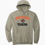 NEW ENGLAND HIGH SCHOOL TIGERS <span class="pdp-name-mascot">NEW ENGLAND TIGERS</span> Comfort Colors Adult Ring Spun Hooded Sweatshirt Front Thumbnail