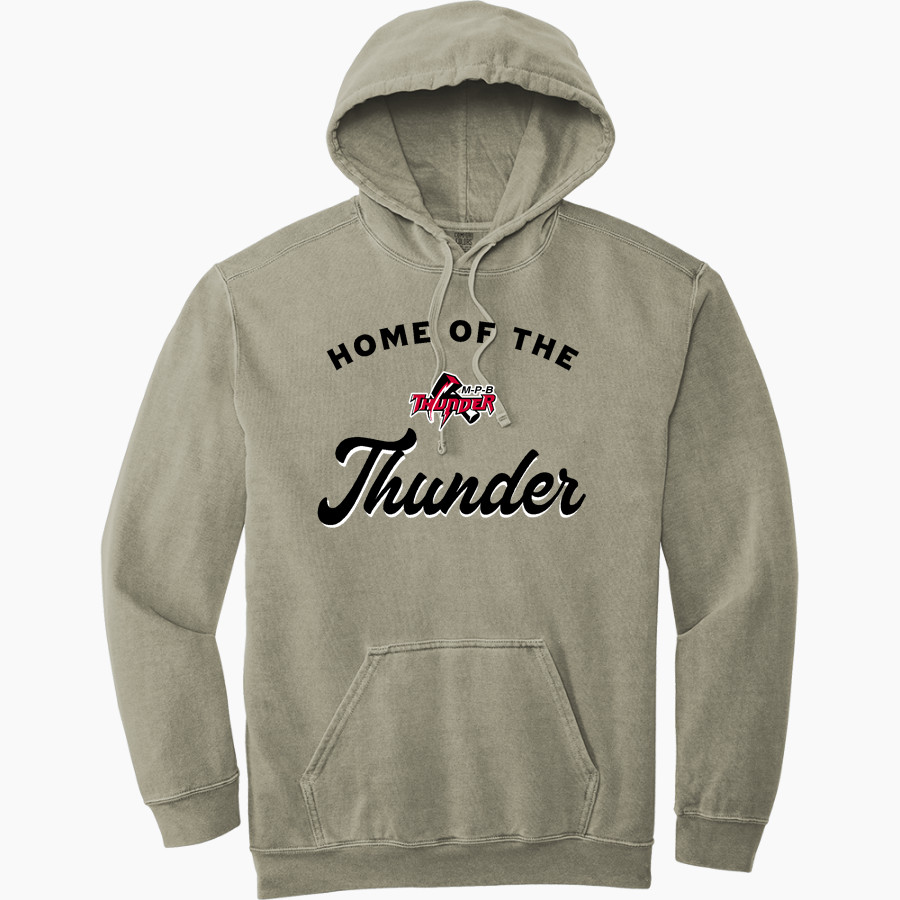 MPB THUNDER Comfort Colors Men's Ring Spun Hooded Sweatshirt