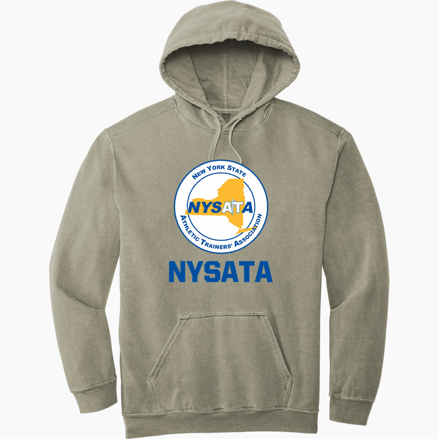 New York State Athletic Trainers' Association Comfort Colors Men's Ring Spun Hooded Sweatshirt