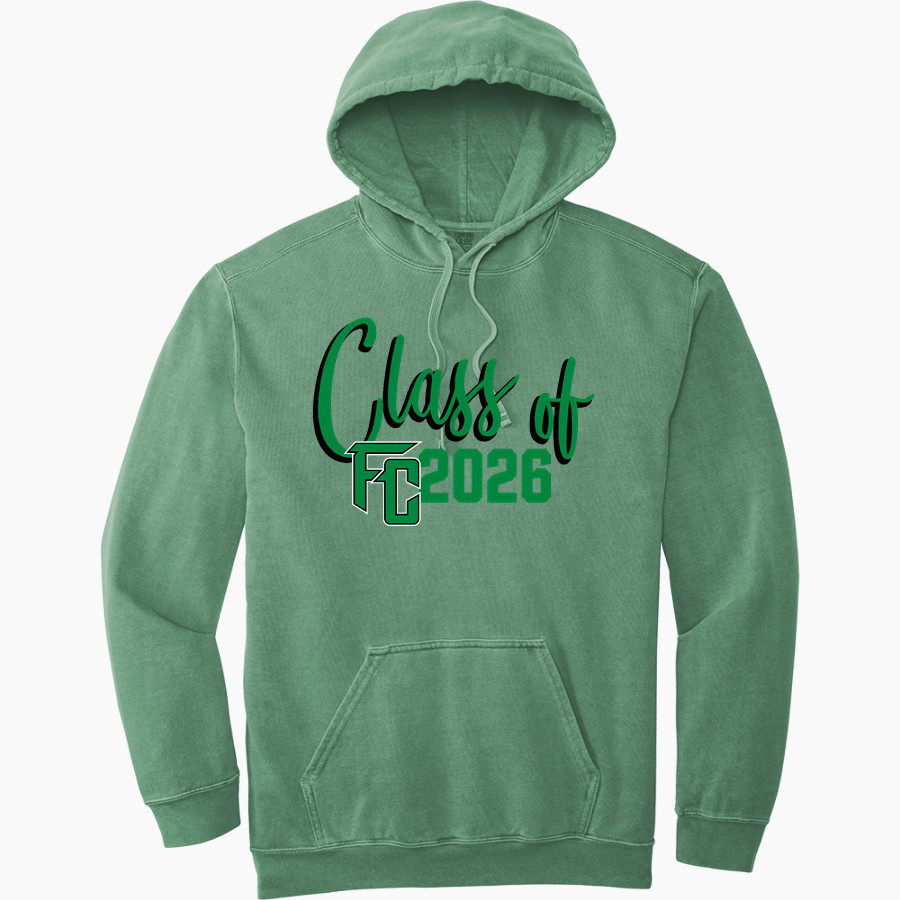 Franklin County Lions <span class="pdp-name-mascot">Franklin County Lions</span> Comfort Colors Adult Ring Spun Hooded Sweatshirt