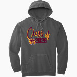 Au Gres-Sims HIGH SCHOOL WOLVERINES <span class="pdp-name-mascot">AU GRES - SIMS WOLVERINES</span> Comfort Colors Adult Ring Spun Hooded Sweatshirt Front Thumbnail