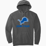 JOHN TYLER HIGH SCHOOL LIONS <span class="pdp-name-mascot">JOHN TYLER LIONS</span> Comfort Colors Men's Ring Spun Hooded Sweatshirt Front Thumbnail