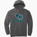 ORANGE COVE HIGH SCHOOL TITANS <span class="pdp-name-mascot">ORANGE COVE TITANS</span> Comfort Colors Adult Ring Spun Hooded Sweatshirt Front Thumbnail