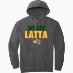 LATTA HIGH SCHOOL VIKINGS Comfort Colors Men's Ring Spun Hooded Sweatshirt Front Thumbnail