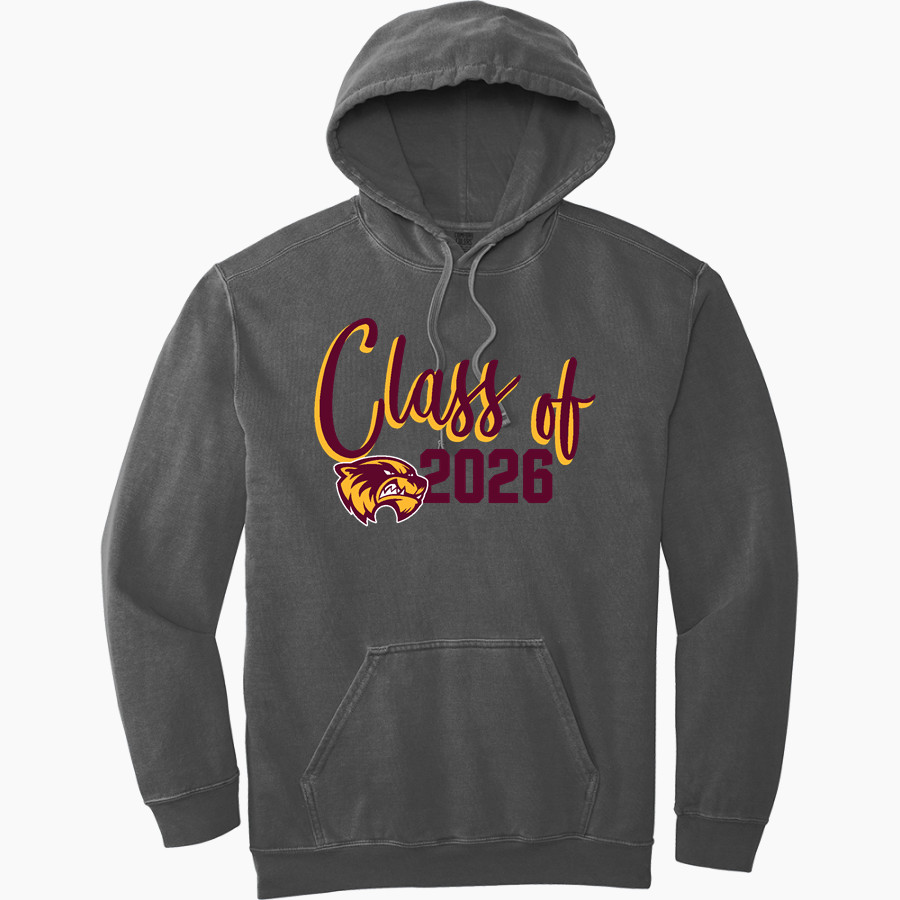 Au Gres-Sims HIGH SCHOOL WOLVERINES <span class="pdp-name-mascot">AU GRES - SIMS WOLVERINES</span> Comfort Colors Adult Ring Spun Hooded Sweatshirt