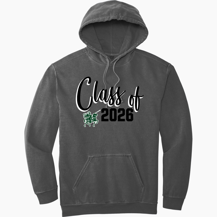 Wisconsin Heights High School Vanguards <span class="pdp-name-mascot">Wisconsin Heights High School</span> Comfort Colors Adult Ring Spun Hooded Sweatshirt