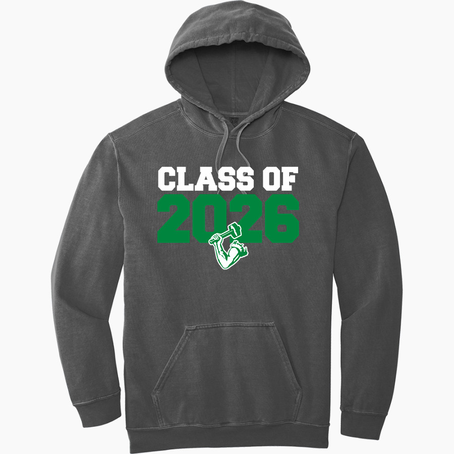 SPRINGFIELD HIGH SCHOOL COSMOS Comfort Colors Men's Ring Spun Hooded Sweatshirt