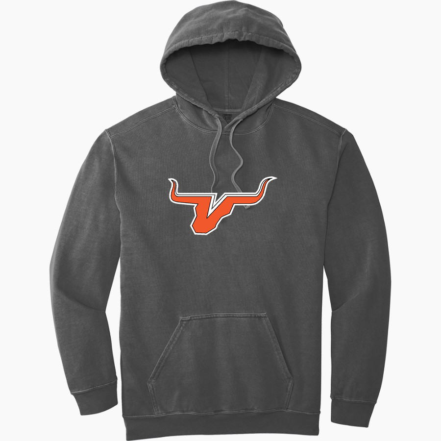 VIOLA HIGH SCHOOL LONGHORNS <span class="pdp-name-mascot">VIOLA LONGHORNS</span> Comfort Colors Adult Ring Spun Hooded Sweatshirt