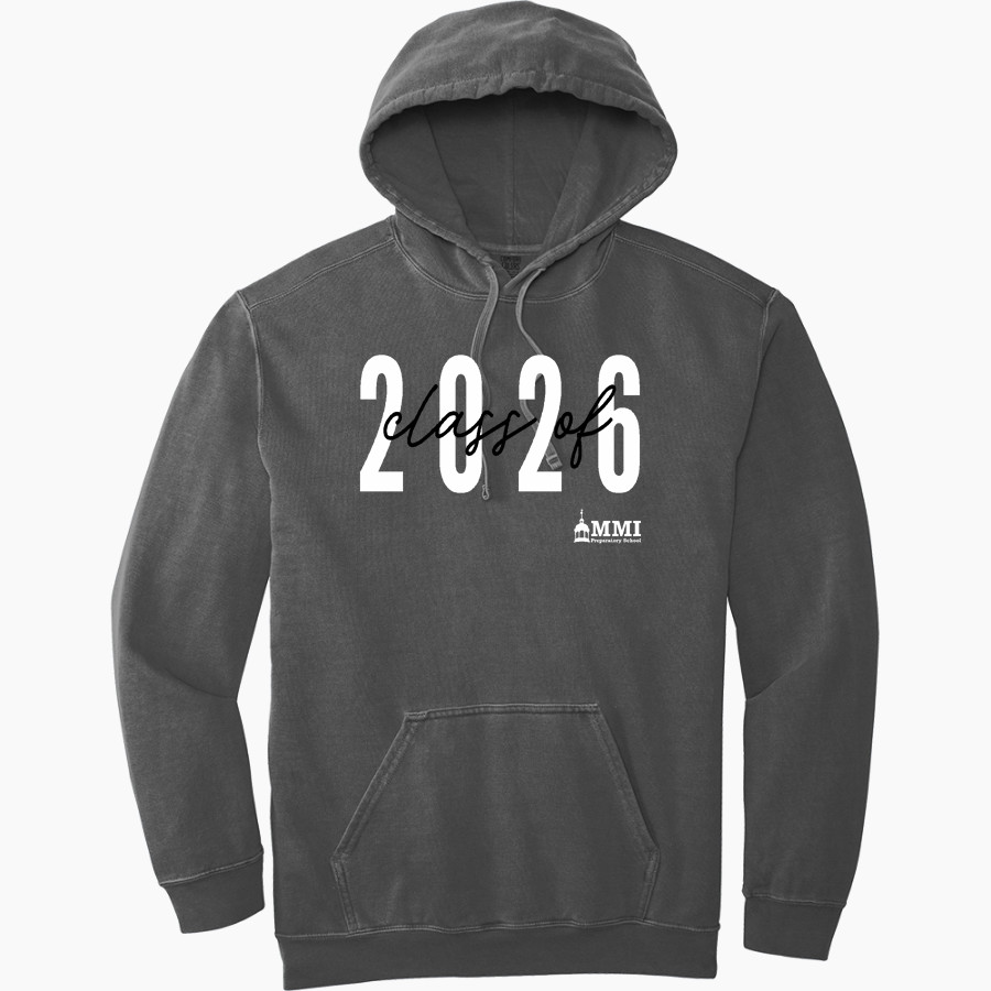 MMI PREPARATORY SCHOOL PREPPERS <span class="pdp-name-mascot">MMI PREPARATORY PREPPERS</span> Comfort Colors Adult Ring Spun Hooded Sweatshirt