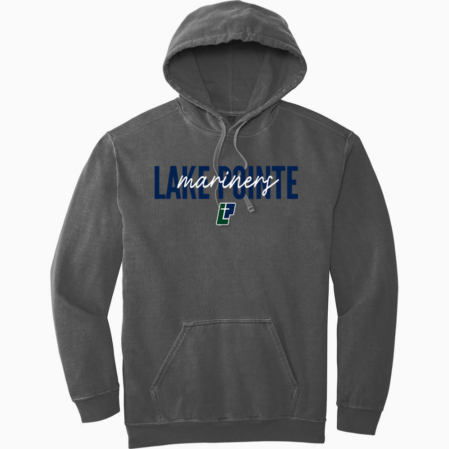 Lake Pointe Academy Mariners <span class="pdp-name-mascot">Lake Pointe Academy Mariners</span> Comfort Colors Men's Ring Spun Hooded Sweatshirt