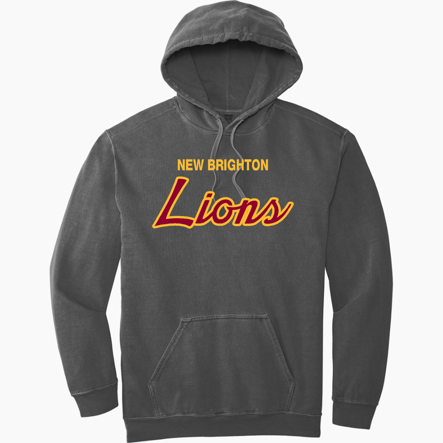 New Brighton Lions <span class="pdp-name-mascot">New Brighton Lions</span> Comfort Colors Adult Ring Spun Hooded Sweatshirt
