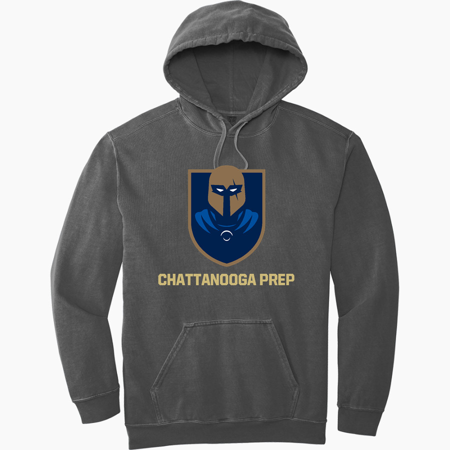 Chattanooga Prep Sentinels Comfort Colors Men's Ring Spun Hooded Sweatshirt