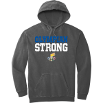 LEUZINGER HIGH SCHOOL OLYMPIANS <span class="pdp-name-mascot">LEUZINGER OLYMPIANS</span> Comfort Colors Adult Garment-Dyed Hooded Sweatshirt Front Thumbnail