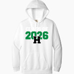 Hudson Hornets <span class="pdp-name-mascot">Hudson Hornets</span> Comfort Colors Adult Ring Spun Hooded Sweatshirt Front Thumbnail