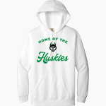HILLCREST HIGH SCHOOL HUSKIES <span class="pdp-name-mascot">HILLCREST HUSKIES</span> Comfort Colors Adult Ring Spun Hooded Sweatshirt Front Thumbnail