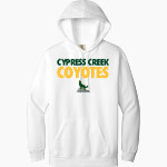 Cypress Creek Coyotes <span class="pdp-name-mascot">Cypress Creek Coyotes</span> Comfort Colors Adult Ring Spun Hooded Sweatshirt Front Thumbnail