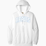 REAVIS HIGH SCHOOL RAMS Comfort Colors Men's Ring Spun Hooded Sweatshirt Front Thumbnail