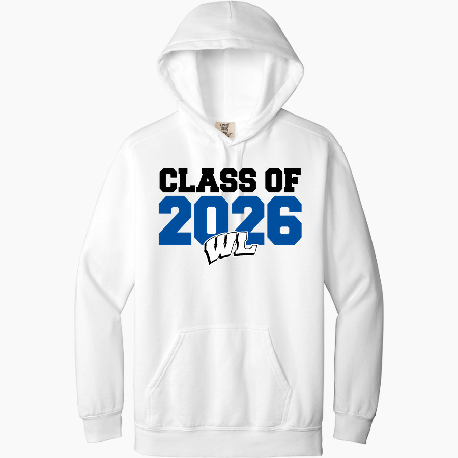 Wisconsin Lutheran Vikings <span class="pdp-name-mascot">Wisconsin Lutheran Vikings</span> Comfort Colors Adult Ring Spun Hooded Sweatshirt