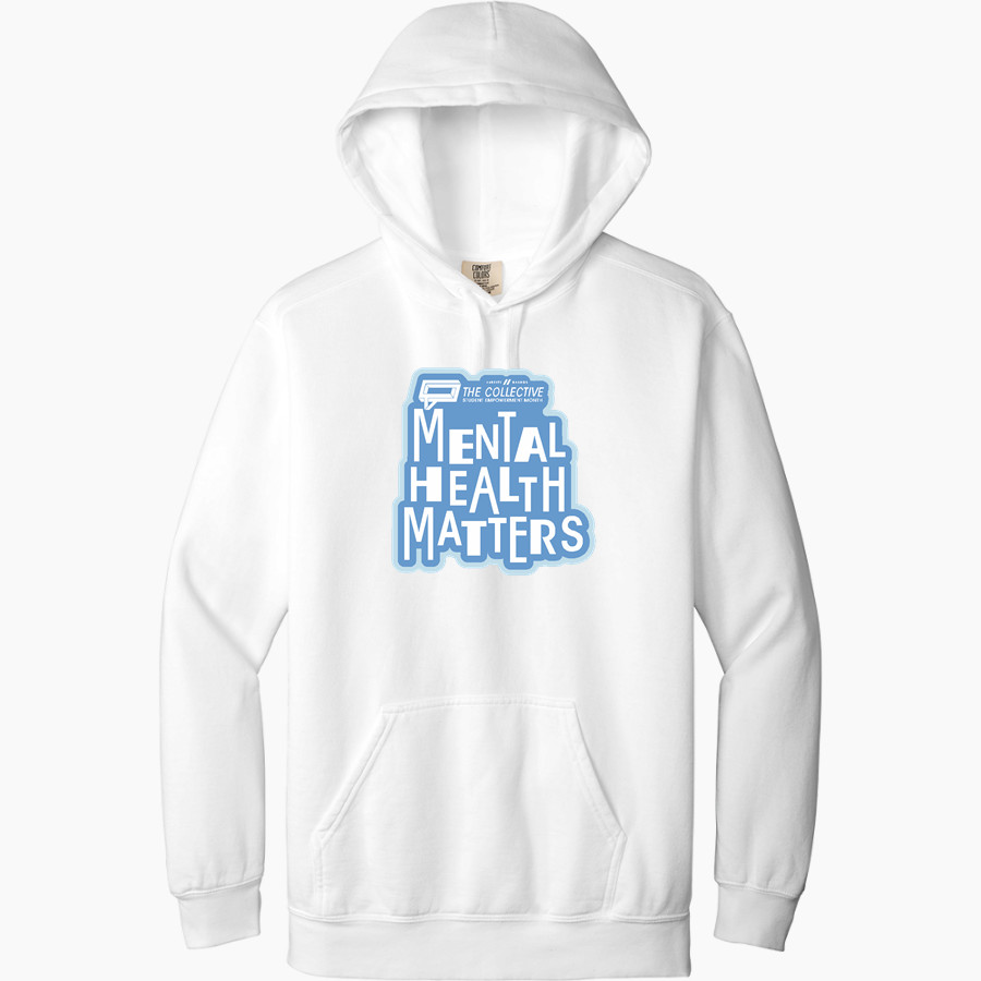 Believe In You Comfort Colors Men's Ring Spun Hooded Sweatshirt