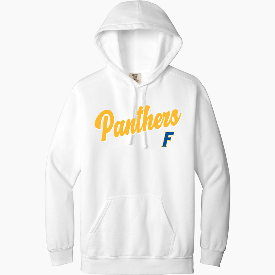 Fulton Panthers <span class="pdp-name-mascot">Fulton Jr. High School Panthers</span> Comfort Colors Adult Ring Spun Hooded Sweatshirt