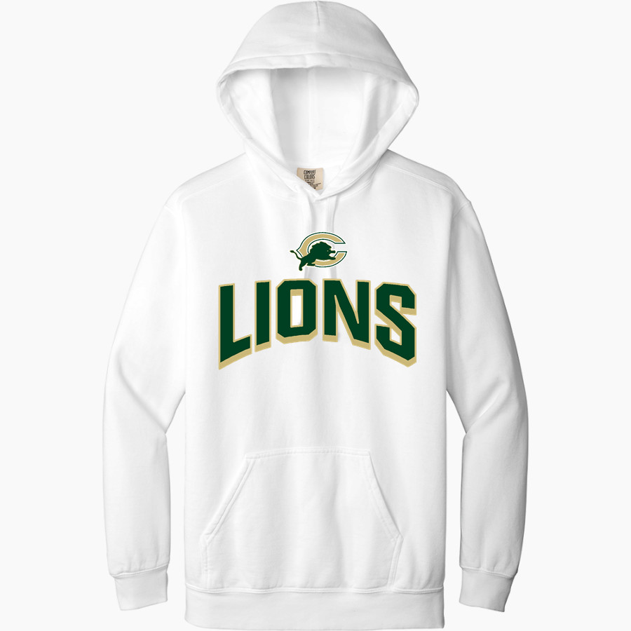 ARCHBISHOP CARROLL HIGH SCHOOL LIONS <span class="pdp-name-mascot">ARCHBISHOP CARROLL LIONS</span> Comfort Colors Adult Ring Spun Hooded Sweatshirt