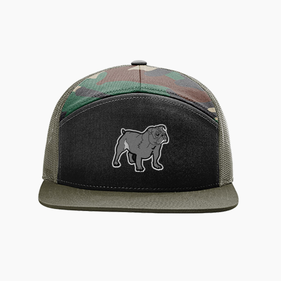 Waller Bulldogs <span class="pdp-name-mascot">Waller Bulldogs</span> Richardson 7-Panel Trucker