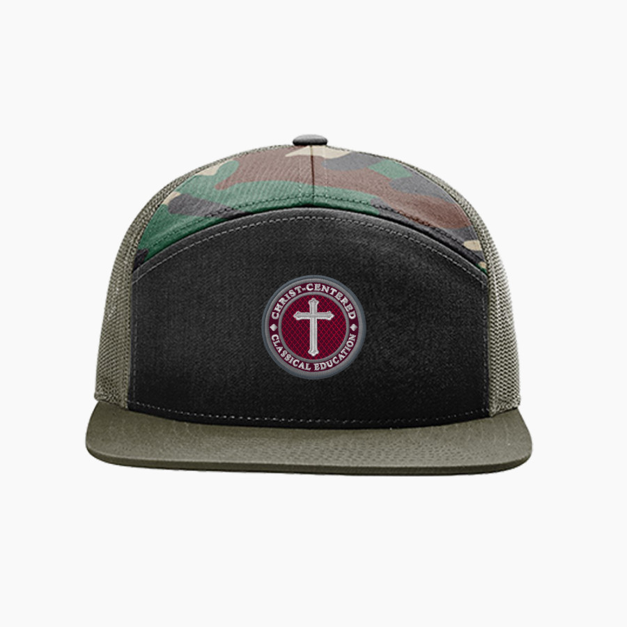 Trinity Christian Warriors <span class="pdp-name-mascot">Trinity Christian School Warriors</span> Richardson 7-Panel Trucker