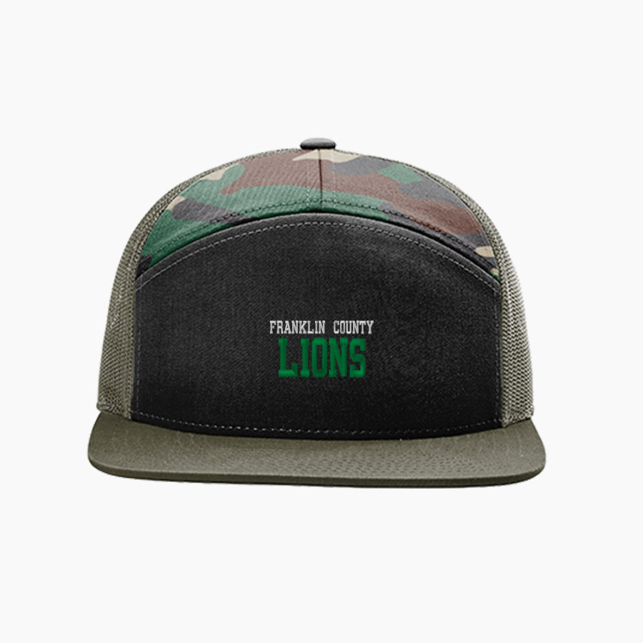 Franklin County Lions <span class="pdp-name-mascot">Franklin County Lions</span> Richardson 7-Panel Trucker