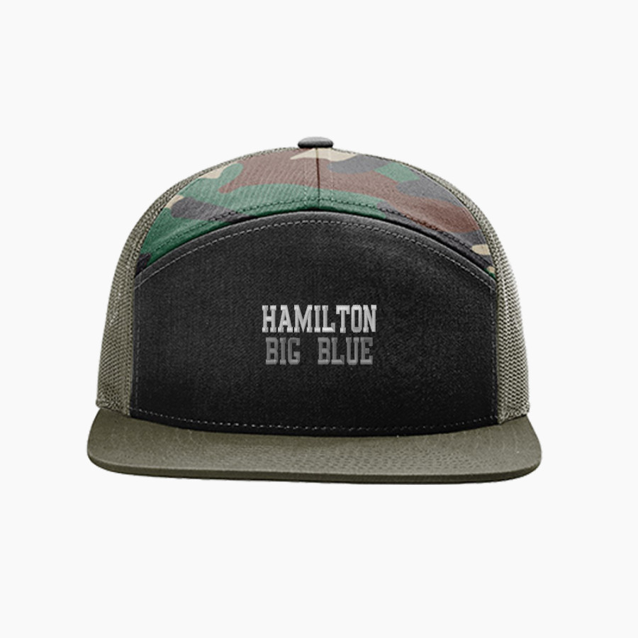 Hamilton Big Blue <span class="pdp-name-mascot">Hamilton Bull Dogs</span> Richardson 7-Panel Trucker