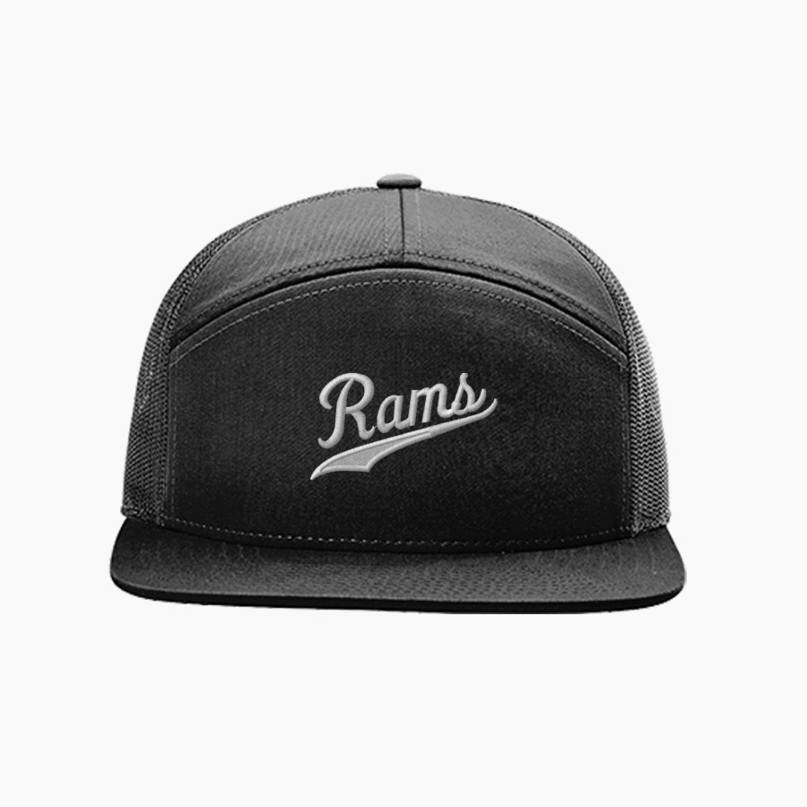 WILKINSON COUNTY CHRISTIAN ACADEMY RAMS <span class="pdp-name-mascot">WILKINSON CO RAMS</span> Richardson 7-Panel Trucker