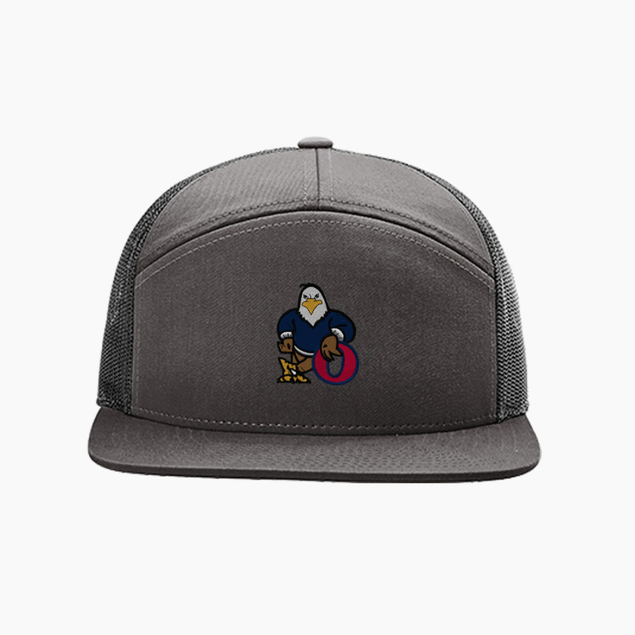 Oswalt Eagles <span class="pdp-name-mascot">Oswalt Academy Eagles</span> Richardson 7-Panel Trucker