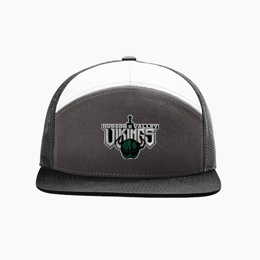 Hudson Valley Vikings <span class="pdp-name-mascot">HUDSON VALLEY VIKINGS</span> Richardson 7-Panel Trucker