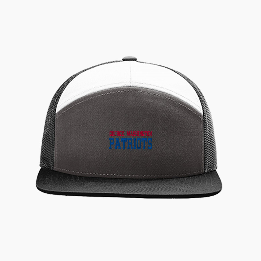 GEORGE WASHINGTON HIGH SCHOOL PATRIOTS <span class="pdp-name-mascot">GEORGE WASHINGTON PATRIOTS</span> Richardson 7-Panel Trucker