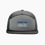 HIWASSEE DAM HIGH SCHOOL EAGLES <span class="pdp-name-mascot">HIWASSEE DAM EAGLES</span> Richardson 7-Panel Trucker Front Thumbnail