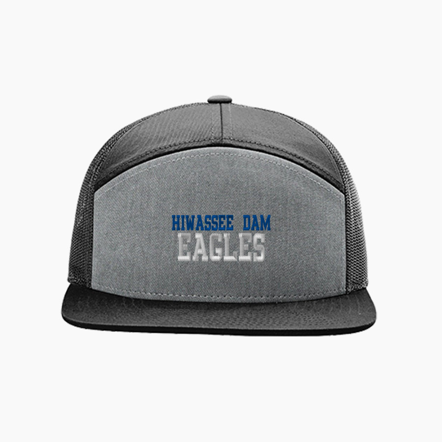 HIWASSEE DAM HIGH SCHOOL EAGLES <span class="pdp-name-mascot">HIWASSEE DAM EAGLES</span> Richardson 7-Panel Trucker
